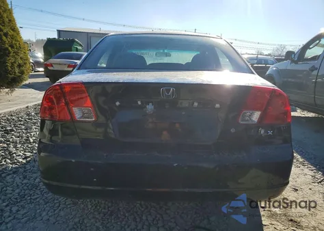 2003 Honda Civic Lx из США, поврежденный, VIN 2HGES16523H589756